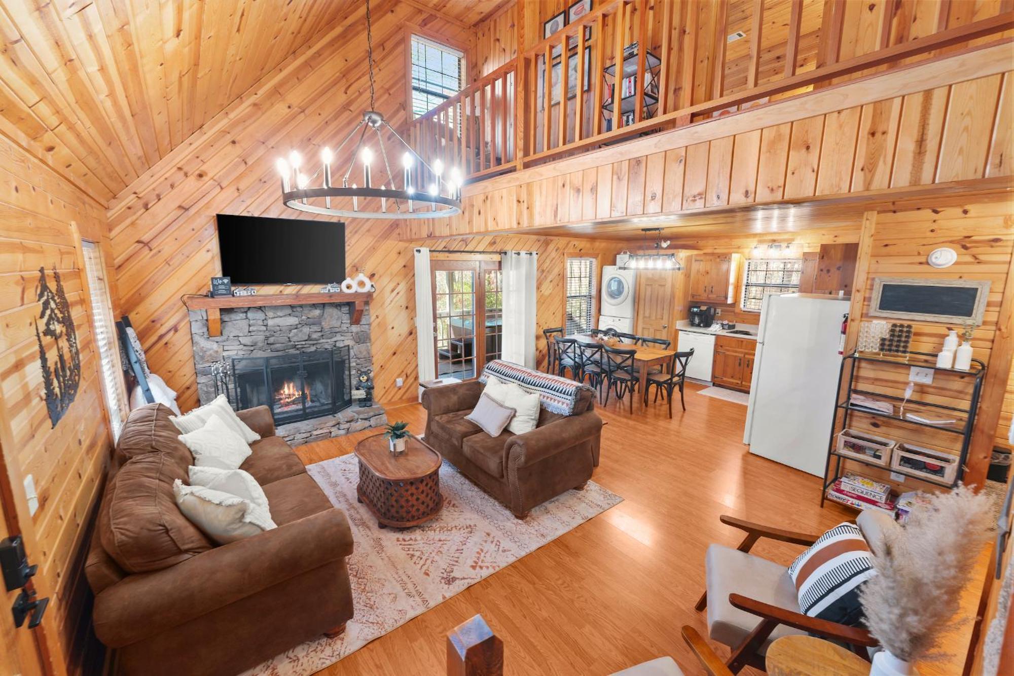 Firefly Lodge - Cozy 4 Bedroom Cabin Minutes To Helen Sautee Nacoochee 외부 사진